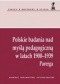 Polskie badania nad myślą pedagogiczną w latach 1900-1939. Parerga