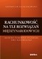 Rachunkowość na tle rozwiązań międzynarodowych