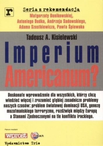 OkÅadka ksiÄÅ¼ki Imperium Americanum?