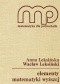 Elementy matematyki wyższej (Matematyka dla Politechnik)