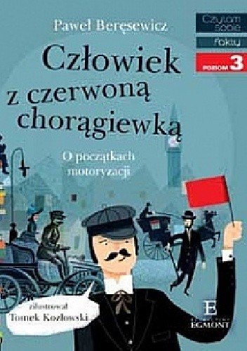 Okładka książki Człowiek z czerwoną chorągiewką