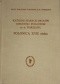 Katalog starych druków Biblioteki Publicznej m.st. Warszawy. Cz. III: Polonica XVII wieku