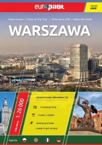 Warszawa Atlas miasta 1 26000 Europilot Książka w Lubimyczytac pl