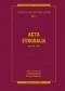 Acta synodalia Ann. 50 – 381 / Dokumenty synodów od 50 do 381 roku