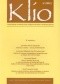 Klio. Czasopismo poświęcone dziejom Polski i powszechnym 4/2003