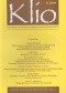 Klio. Czasopismo poświęcone dziejom Polski i powszechnym 5/2004