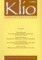 Klio. czasopismo poświęcone dziejom Polski i powszechnym 3/2003