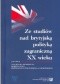 Ze studiów nad brytyjską polityką zagraniczną XX wieku