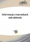 Informacja o warunkach zatrudnienia