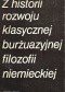 Z historii rozwoju klasycznej burżuazyjnej filozofii niemieckiej