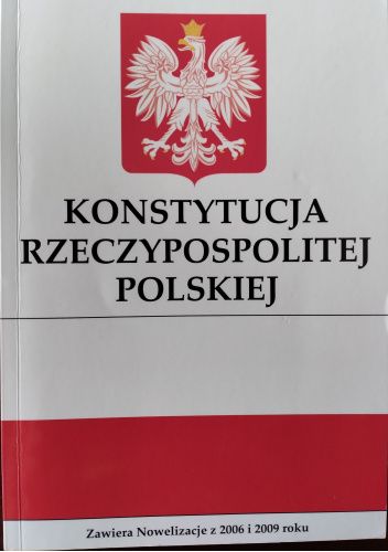 Konstytucja Rzeczypospolitej Polskiej Ustawodawca Książka w