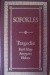 Tragedie: Król Edyp, Antygona, Elektra - Sofokles