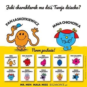 MR. MEN i MAŁA MISS – książeczki z charakterkiem
