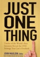 Okładka książki Just One Thing John Mauldin