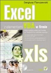 Okładka książki Excel z elementami VBA w firmie Sergiusz Flanczewski