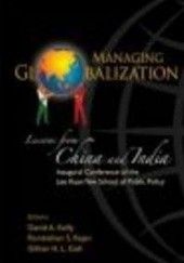 Okładka książki Managing Globalisation D. Kelly
