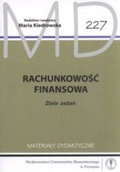 Okładka książki Rachunkowość Finansowa Zbiór Zadań Maria Kiedrowska