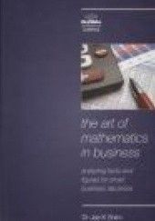Okładka książki Art of Mathematics in Business J. Shim