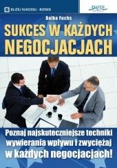 Okładka książki Sukces w każdych negocjacjach - e-book Bolko Fuchs