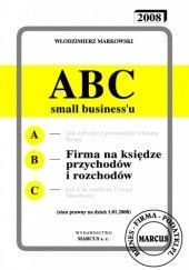 Okładka książki ABC - Firma na księdze przychodów i rozchodów - e-book Włodzimierz Markowski