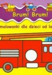 Okładka książki Brum brum. Malowanki dla dzieci od lat 2 Jarosław Żukowski