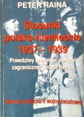 Stosunki polsko - niemieckie 1937 - 1939