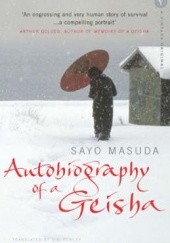 Okładka książki Autobiography of a Geisha Sayo Masuda