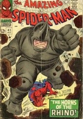 Okładka książki Amazing Spider-Man - #041 - The Horns of the Rhino! Mickey Demeo, Stan Lee, John Romita Sr.