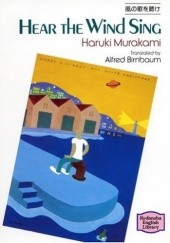 Okładka książki Hear the Wind Sing Haruki Murakami