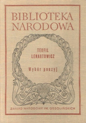 Okładka książki Wybór poezyj Teofil Lenartowicz