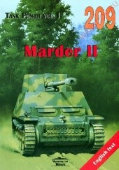 Okładka książki Tank Power vol.I. Marder II (Militaria 209) Zbigniew Borawski, Janusz Ledwoch