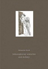 Okładka książki Jednoczęściowy wierzchni strój kobiecy Aleksandra Słowik