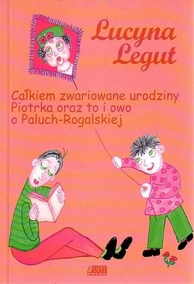 Okładki książek z cyklu Piotrek i Jasiek