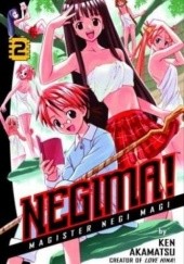 Okładka książki Mahou Sensei Negima! vol. 2 Ken Akamatsu