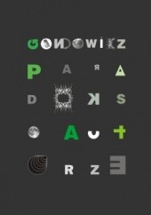 Okładka książki Paradoks o autorze Jan Gondowicz
