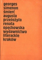 Okładka książki Śmierć Augusta Georges Simenon
