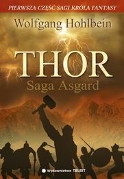 Okładki książek z cyklu Saga Asgard