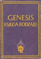Okładka książki Genesis. Księga Rodzaju Czesław Jakubiec