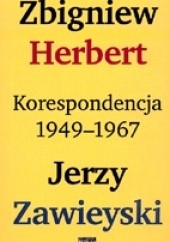 Okładka książki Korespondencja 1949-1967 Zbigniew Herbert, Jerzy Zawieyski