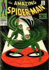 Okładka książki Amazing Spider-Man - #063 - Wings in the Night! Mickey Demeo, Don Heck, Stan Lee, John Romita Sr.