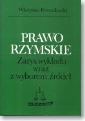 Okładka książki Prawo rzymskie Władysław Rozwadowski