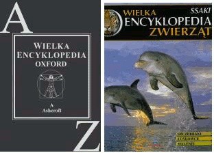 Okładki książek z cyklu Wielka Encyklopedia Zwierząt