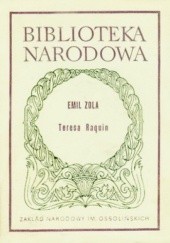 Okładka książki Teresa Raquin Emil Zola