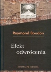 Okładka książki Efekt odwrócenia Raymond Boudon
