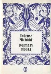 Okładka książki Poematy prozą Tadeusz Miciński
