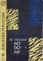 Okładka książki Za murami Sodomy Andrzej Szczypiorski