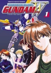 Okładka książki Kombinezon bojowy Gundam Wing 1 Koichi Tokita, Yoshiyuki Tomino, Hajime Yadate