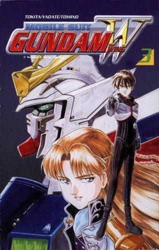 Okładki książek z cyklu Kombinezon bojowy Gundam Wing