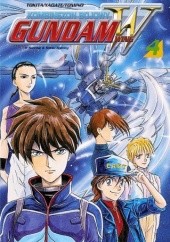 Okładka książki Kombinezon bojowy Gundam Wing 4 Koichi Tokita, Yoshiyuki Tomino, Hajime Yadate