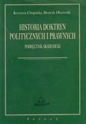 Okładka książki Historia doktryn politycznych i prawnych Krystyna Chojnicka, Henryk Olszewski